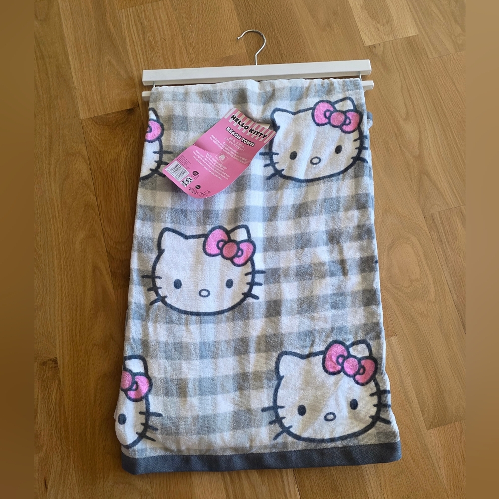 Hello Kitty Beach Towel-NWT